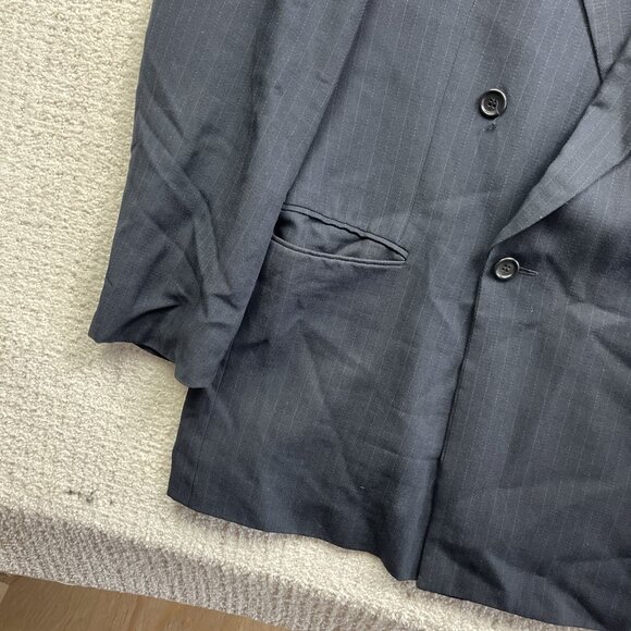 VTG Hugo Boss Zeus Akropolis Double Breasted Blazer Size 102* Wool Germany Made - Picture 6 of 16